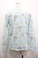 画像2: SWIMMER / アリス柄長袖カットソー  サックス I-26-05-10-008-LO-TO-TE-ZI (2)