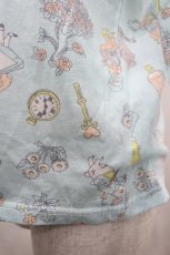 画像3: SWIMMER / アリス柄長袖カットソー  サックス I-26-05-10-008-LO-TO-TE-ZI (3)