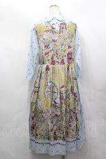 画像3: Jane Marple / La fete foraineラウンドカラードレス  サックス I-26-05-10-089-JM-OP-TE-ZI (3)