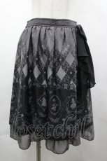画像1: axes femme POETIQUE / Disney ドリームパネル柄スカート M 黒 I-26-05-10-110-AX-SK-SA-ZI (1)