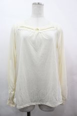 画像1: axes femme / 袖モチーフ付きインナーPO L キナリ I-26-05-10-014-AX-TO-SA-ZI (1)