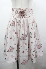 画像1: Ank Rouge / RosyMacaronコルセットスカート  ピンク I-26-05-10-114-CA-SK-SA-ZI (1)