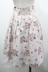 画像2: Ank Rouge / RosyMacaronコルセットスカート  ピンク I-26-05-10-114-CA-SK-SA-ZI (2)