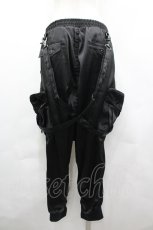 画像2: CIVARIZE / サテンサルエルパンツ  黒 I-26-05-10-128-PU-PA-SA-ZI (2)