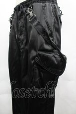 画像3: CIVARIZE / サテンサルエルパンツ  黒 I-26-05-10-128-PU-PA-SA-ZI (3)