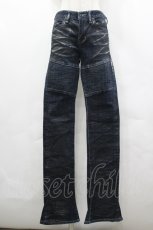 画像1: CIVARIZE / 切替デザインデニムパンツ 44 紺Ｘ黒デニム I-26-05-10-130-PU-PA-SA-ZI (1)