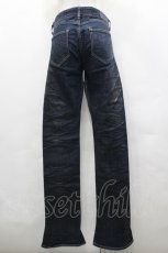 画像2: CIVARIZE / 切替デザインデニムパンツ 44 紺Ｘ黒デニム I-26-05-10-130-PU-PA-SA-ZI (2)