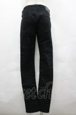 画像2: CIVARIZE / Omen箔加工タイトカラースキニーパンツ 44 黒 I-26-05-10-131-PU-PA-SA-ZI (2)