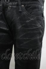 画像4: CIVARIZE / Omen箔加工タイトカラースキニーパンツ 44 黒 I-26-05-10-131-PU-PA-SA-ZI (4)