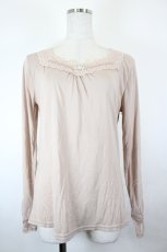 画像1: axes femme / 裾透かしレースインナーPO  ピンク I-26-05-12-036-AX-TO-SA-ZI (1)