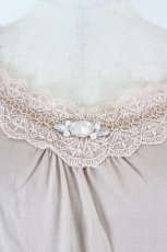 画像3: axes femme / 裾透かしレースインナーPO  ピンク I-26-05-12-036-AX-TO-SA-ZI (3)