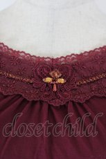 画像3: axes femme / 袖モチーフ付きインナーPO M ワイン I-26-05-12-037-AX-TO-SA-ZI (3)