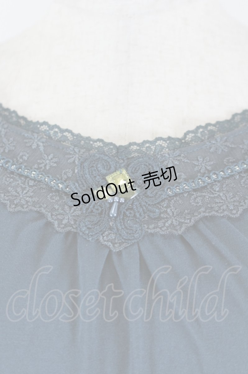 画像3: axes femme / 袖モチーフ付きインナーPO M グリーン I-26-05-12-039-AX-TO-SA-ZI (3)