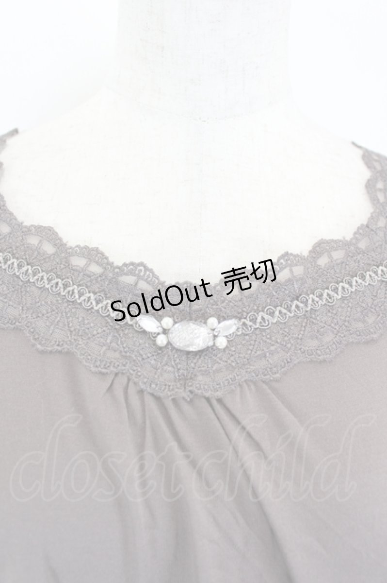 画像3: axes femme / 裾透かしレースインナーPO  ブラウン I-26-05-12-045-AX-TO-SA-ZI (3)
