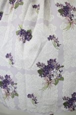 画像4: Melody BasKet / Violet laceスクエアカラーワンピース M バイオレット I-26-05-14-058-LO-OP-SA-ZI (4)