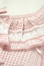 画像5: PINK HOUSE / ミニリボンいっぱいレース使いブラウス  ピンクＸ白 I-26-05-14-005-LO-BL-SA-ZI (5)