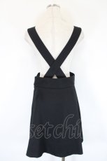 画像2: Katie / CAFE CHIC jumper skirt XS 黒 I-26-05-14-092-LO-SK-TE-ZI (2)