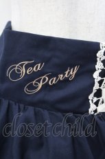 画像4: Amavel / ティーセット刺繍スカート  ネイビーＸ白 I-26-05-14-100-CA-SK-SA-ZI (4)