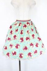 画像1: Shirley Temple / タルトプリントスカート  グリーン I-26-05-14-103-ET-SK-SA-ZI (1)