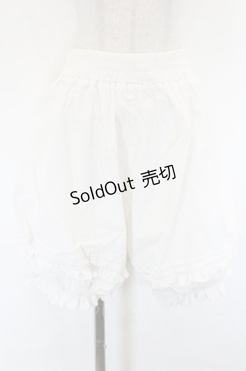 画像1: To Alice / ドロワーズ M 白 I-26-05-14-112-LO-PA-TE-ZI (1)