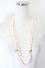 画像1: Angelic Pretty / Twinパールネックレス  ピンクＸゴールド I-26-05-14-121-AP-AC-SA-ZI (1)