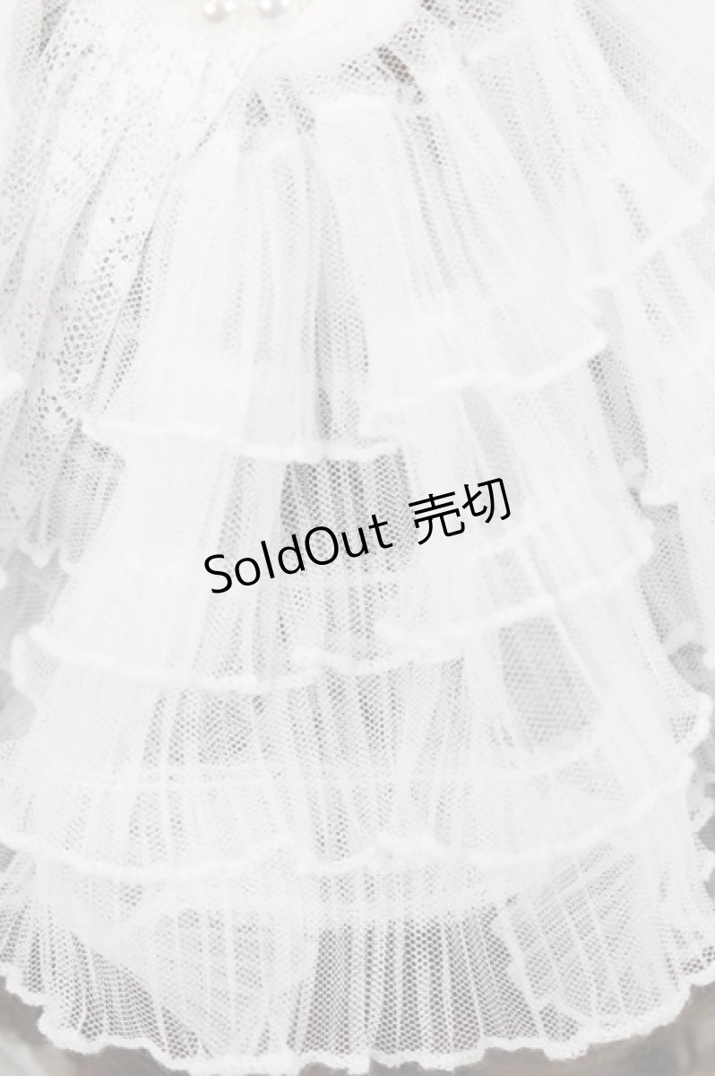 画像5: LOLITAその他(お買取対象外) / チュール段々レースヘッドドレス  白 I-26-05-14-134-LO-AC-SA-ZI (5)