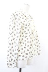 画像3: axes femme / 薔薇フロッキーブラウス M 白 I-26-05-16-005-AX-BL-SA-ZI (3)
