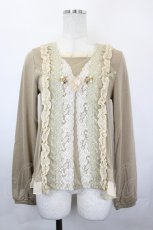 画像1: axes femme / レイヤード風PO M ベージュ I-26-05-16-046-AX-TO-SA-ZI (1)