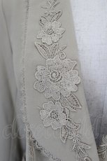 画像4: axes femme / 襟刺繍ジャケット M ベージュ I-26-05-16-081-AX-JA-SA-ZI (4)