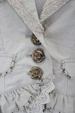 画像4: axes femme / ポケットペプラムジャケット  ベージュ I-26-05-16-082-AX-JA-SA-ZI (4)