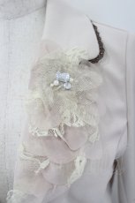 画像4: axes femme / デコカットテーラージャケット M ベージュ I-26-05-16-083-AX-JA-SA-ZI (4)