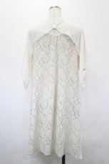 画像2: axes femme / バックレースロングカーディガン M オフ I-26-05-16-087-AX-TO-TE-ZI (2)
