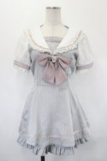 画像1: LIZ LISA / 半袖セーラーカラーセットアップ 0 グレー I-26-05-16-088-LO-OP-TE-ZI (1)
