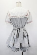 画像3: LIZ LISA / 半袖セーラーカラーセットアップ 0 グレー I-26-05-16-088-LO-OP-TE-ZI (3)