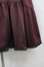 画像6: axes femme POETIQUE / スカラップ刺繍キャミワンピース M ワイン I-26-05-16-098-AX-OP-SA-ZI (6)