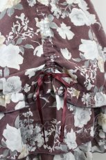 画像6: axes femme / レトロ花柄ワンピース  ブラウン I-26-05-16-100-AX-OP-SA-ZI (6)