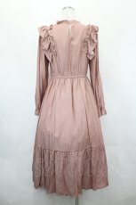 画像3: axes femme / フリルリボンワンピース M ピンク I-26-05-16-117-AX-OP-SA-ZI (3)