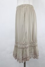 画像2: axes femme / レースペチスカート  ブラウン I-26-05-16-132-AX-SK-SA-ZI (2)