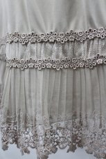 画像4: axes femme / レースペチスカート  ブラウン I-26-05-16-132-AX-SK-SA-ZI (4)