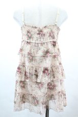 画像2: axes femme / 花柄アウターキャミ M アワピンク I-26-05-16-024-AX-TO-SA-ZI (2)