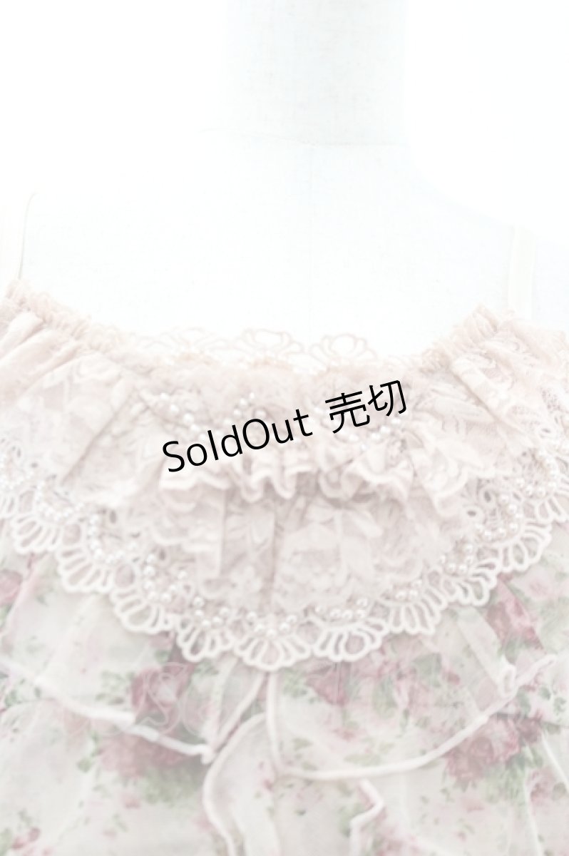画像4: axes femme / 花柄アウターキャミ M アワピンク I-26-05-16-024-AX-TO-SA-ZI (4)