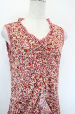 画像3: PINK HOUSE FLEUR ROUGE / バラガラノースリーブトップス L ピンク I-26-05-18-028-LO-TO-SA-ZI (3)
