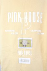 画像4: PINK HOUSE / ワッペン付きフード長袖カットソー L イエロー I-26-05-18-034-LO-TS-SA-ZI (4)