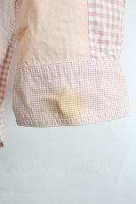 画像5: PINK HOUSE / パッチワークボタンダウンシャツ  ピンク I-26-05-18-038-LO-BL-SA-ZI (5)