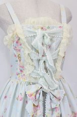 画像4: BABY,THE STARS SHINE BRIGHT / 夢色に花舞うPrincess Garden Partyリボンビスチェジャンパースカート  ミント I-26-05-18-049-BA-OP-SA-ZI (4)