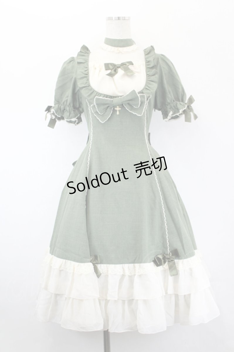 画像1: metamorphose / Stellaワンピース 1 カーキ I-26-05-18-050-ME-OP-SA-ZI (1)