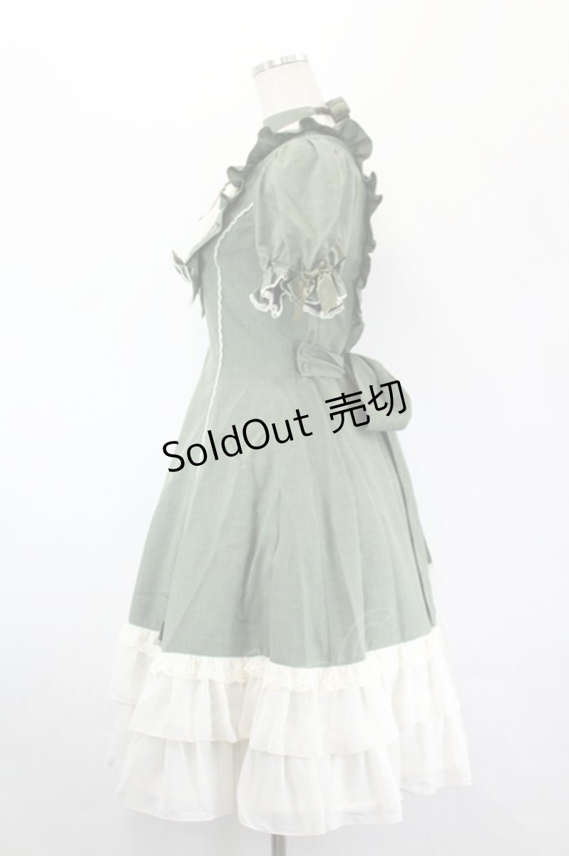 画像2: metamorphose / Stellaワンピース 1 カーキ I-26-05-18-050-ME-OP-SA-ZI (2)
