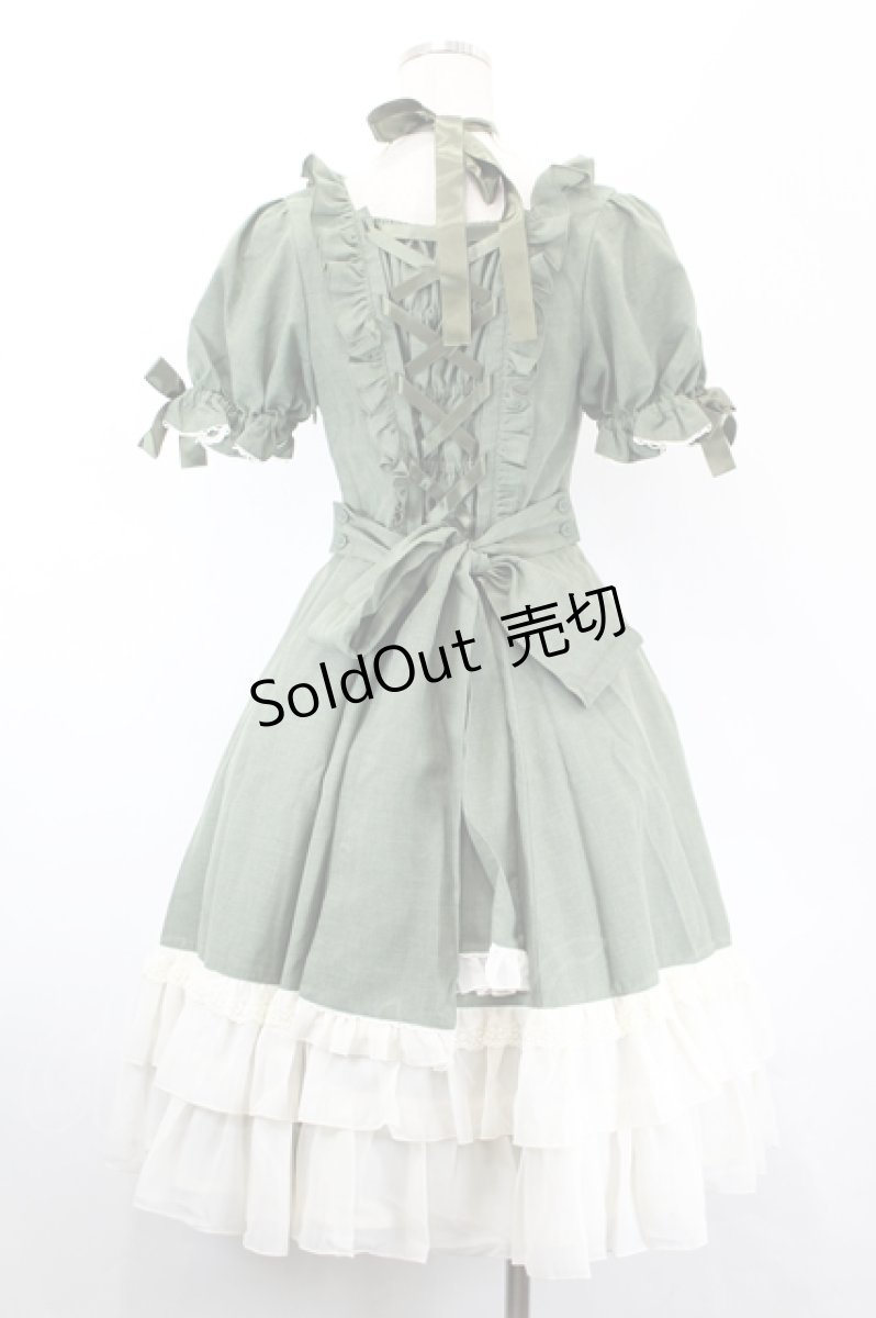 画像3: metamorphose / Stellaワンピース 1 カーキ I-26-05-18-050-ME-OP-SA-ZI (3)