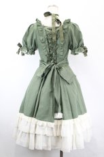 画像3: metamorphose / Stellaワンピース 1 カーキ I-26-05-18-050-ME-OP-SA-ZI (3)