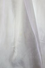 画像5: E hyphen world gallery / チュール重ね半袖ワンピース  ラベンダーＸ白 I-26-05-18-059-LO-OP-SA-ZI (5)